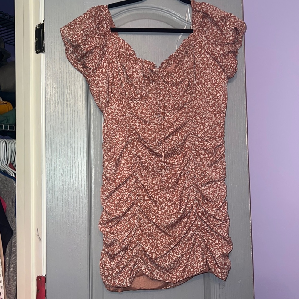 Floral spring dress